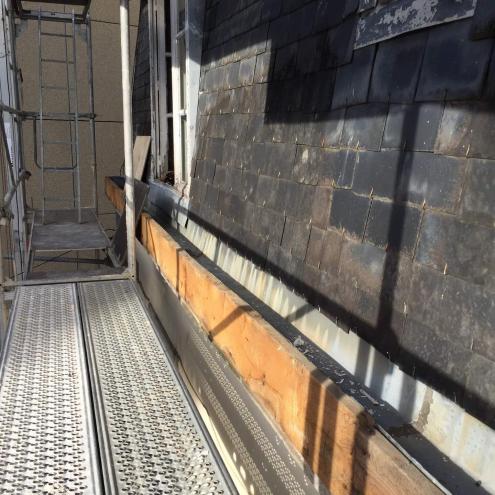 Réfection couverture mansardée