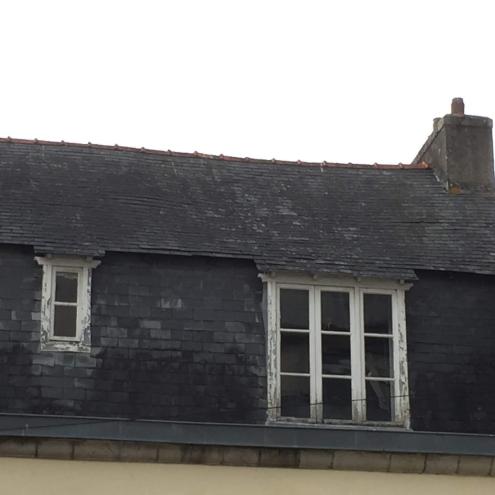 Réfection couverture mansardée