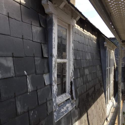 Réfection couverture mansardée