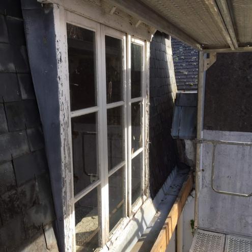 Réfection couverture mansardée