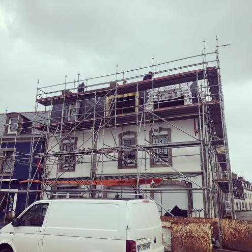 Pose d'une couverture + lucarnes