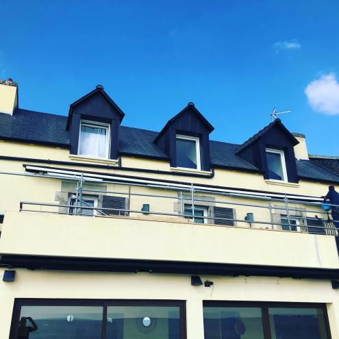 Pose d'une couverture en ardoise traditionnelle