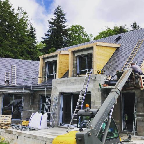 Réalisation d'une toiture à La Forêt-Fouesnant