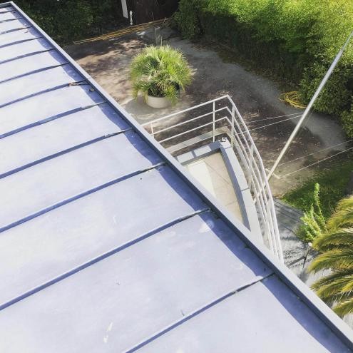 Rénovation toiture en zinc à Bénodet