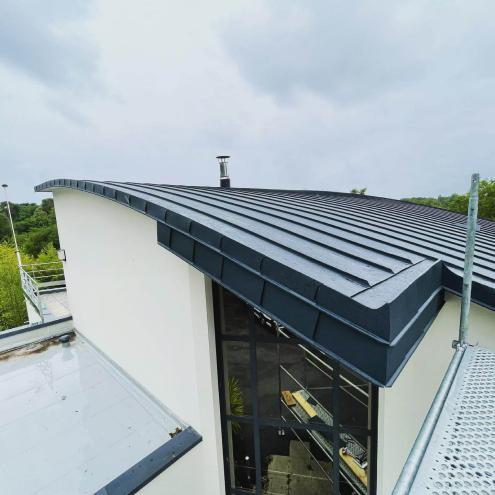 Rénovation toiture en zinc à Bénodet
