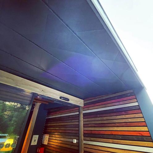 Réalisation d'un bardage en aluminium à Clohars-Fouesnant