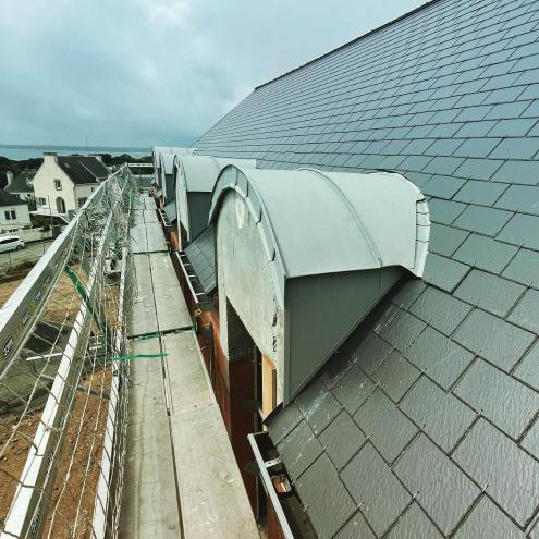 Réalisation d'un ensemble de toitures