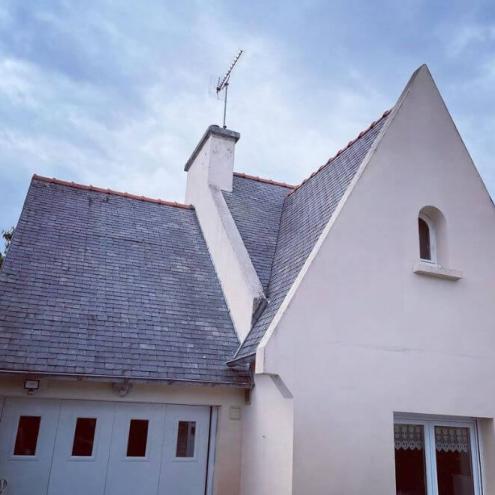 Réfection d'une toiture à Pleuven