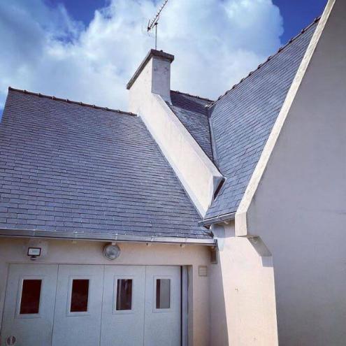 Réfection d'une toiture à Pleuven