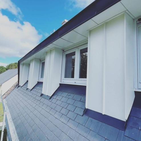 Rénovation d'une toiture sur la commune de Pleuven