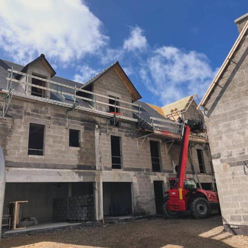 Réalisation couverture à Bénodet