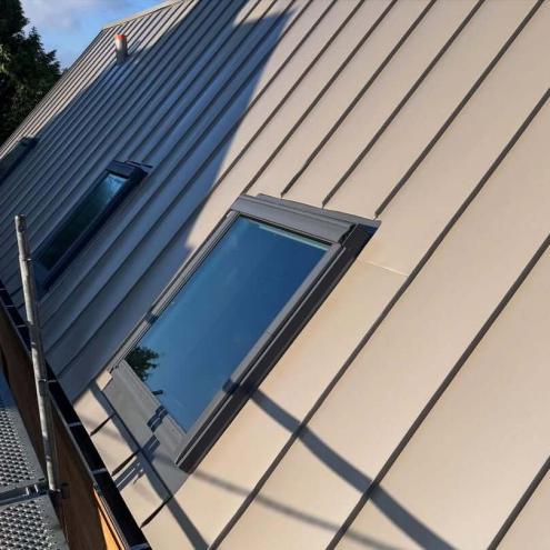 Pose d'une couverture en aluminium à Quimper (29000)